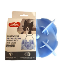 Silicone Slow-Feeding Bowl Insert Blue, Small
